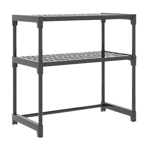 laxreheye Küchenmöbel für Mikrowelle | für Mikrowelle | Multifunktionaler Organizer für Utensilien, Geschirr, Töpfe und Gewürzflaschen von laxreheye