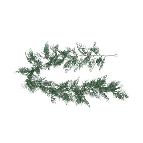 laxreheye Künstliche Tannengirlande, künstliche Kieferngirlande, echte Haptik, 70,8 Zoll lang | Weihnachtsgirlande für die Weihnachtszeit, Wanddekoration laxreheye Künstliche Tannengirlande, künstliche Kieferngirlande, echte Haptik, 70,8 Zoll lang | Weihnachtsgirlande für die Weihnachtszeit, Wanddekoration von laxreheye