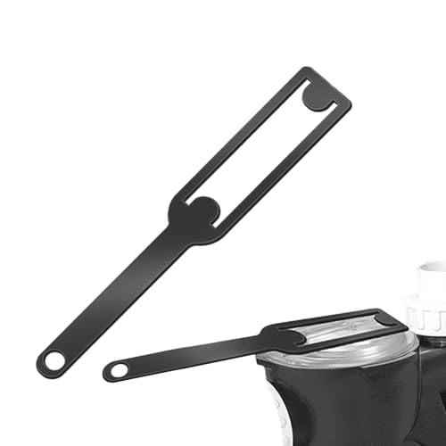 laxreheye Pool Cover Removal Tool, Spa-Wannen-Siebdeckelschlüssel, Ergonomisches Abnehmwerkzeug für Pumpendeckel in Schwimmbad, Spa und Freizeitbereich von laxreheye