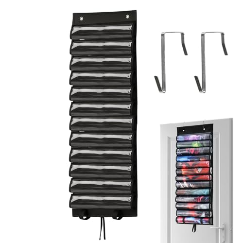 laxreheye Spielkartenhalter | Transportierbare Matte – Organizer mit transparenten Taschen für Partys und Zuhause, Tür Wand laxreheye Spielkartenhalter | Transportierbare Matte – Organizer mit transparenten Taschen für Partys und Zuhause, Tür Wand von laxreheye