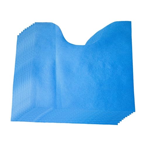 laxreheye U-förmiger Toilettenteppich, rutschfest, waschbar, 10-teilig, U-förmiger Toilettenteppich, Badezimmerteppich, Toilettenvorleger, Badvorleger von laxreheye