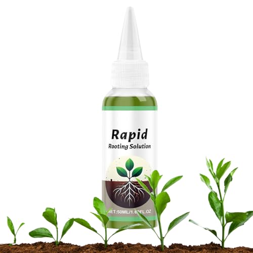 laxreheye Wurzelaktivator Für Pflanzen | Flüssigdünger für Gartenpflanzen - 50ml Flüssig-Dünger Zur Wurzelstärkung Und Pflanzenwachstum von laxreheye