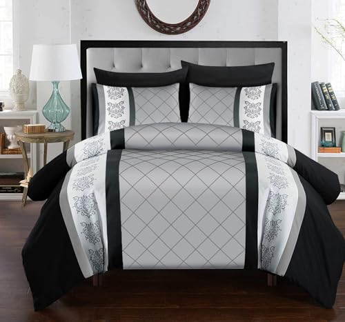Lazzaro Bettwäsche-Set für Einzelbett, Premium-Mikrofaser, Einzelbett (135 x 200 cm), 2-teilig, ultraweich, hypoallergen, wendbar, mit Reißverschluss von lazzaro home feel the difference