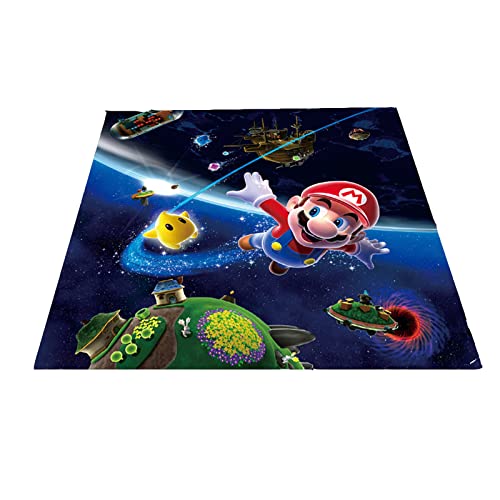Super Mario -Teppich Bodenmatte Wohnzimmer Teetisch Sofa Stuhl Matte Teppich Schlafzimmer Zimmer Dekoration Anti-Rutsch-Teppich-A||100*160cm von lcey