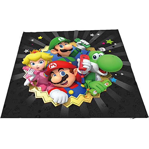 Super Mario -Teppich Bodenmatte Wohnzimmer Teetisch Sofa Stuhl Matte Teppich Schlafzimmer Zimmer Dekoration Anti-Rutsch-Teppich-F||50*80cm von lcey