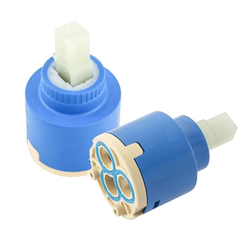 2 Stk Keramik Kartusche 35 mm, Kartusche Wasserhahn, Mischbatterie Kartusche, für Einhand Armaturen, Armaturen Ersatzteile Kartusche für Wasserhahn Bad, Küchenarmatur und Waschtischarmatur 2 Stk Keramik Kartusche 35 mm, Kartusche Wasserhahn, Mischbatterie Kartusche, für Einhand Armaturen, Armaturen Ersatzteile Kartusche für Wasserhahn Bad, Küchenarmatur und Waschtischarmatur von lcyen