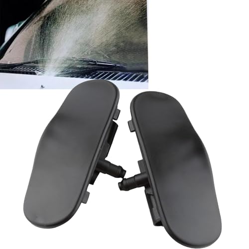 2 Stück Scheibenwaschdüse für die Frontscheibe, beheizt, kompatibel mit Audi A4 B8 A5 A3 A6 A7 A8 Q3 Q7 TT Q5 4G8988987 4GD955987 von lcyen