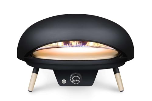 Le Feu Gas-Pizzaofen Turtle Motion 3.1 Pizzagrill mit rotierendem Pizzastein von le feu By Lauritsen DEFINE FIRE