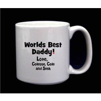 Personalisierte Der Beste Vater-Vater-Kaffeetasse Welt Benutzerdefinierte Jumbo 20-Unzen-Tasse von leathersmith33