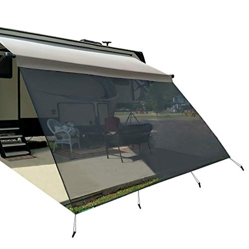 Leaveshade RV Awning Sunshade Screen ● Tentproinc 10' X 13' 3''- Black Mesh Sun Shade ● Block Patio Front Sun Light ● Motorhome Camping Trailer UV Sunblocker ● Canopy Sunscreen-3 Years Lasting Leaveshade RV Awning Sunshade Screen ● Tentproinc 10' X 13' 3''- Black Mesh Sun Shade ● Block Patio Front Sun Light ● Motorhome Camping Trailer UV Sunblocker ● Canopy Sunscreen-3 Years Lasting von leaveshade