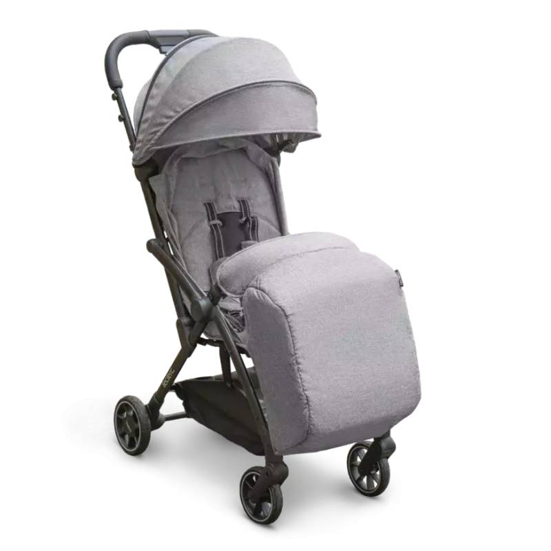 Leclercbaby Quick Grau Melange Fußmuff Fußsack Kinderwagenfußsack von leclercbaby