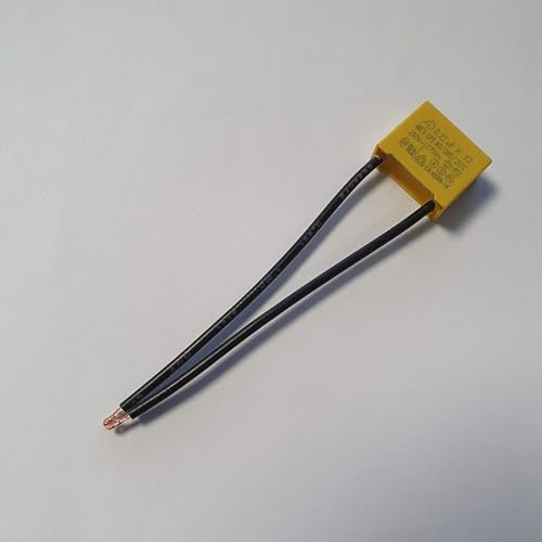 LED Entstörer Kondensator bei Blinkenden, nicht ausgehenden LED Lampen, Entstörkondensator 0,22µF 275V X2 Radial. (3 Stück) von ledomec
