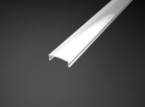 1m Abdeckung Matt für ALU LED Profil AUFBAU-H. (1m Abdeckung Matt) von ledomec