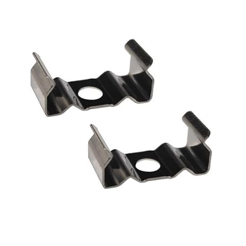 ledomec 2er Set Halterungen für LED Profil AUFBAU-17 Flach ledomec 2er Set Halterungen für LED Profil AUFBAU-17 Flach von ledomec