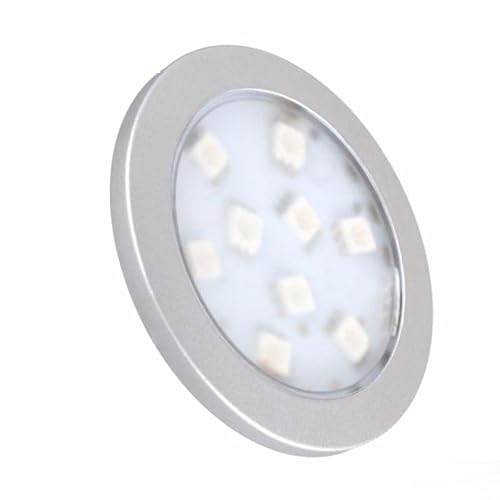 ledomec ORBIT RGB LED-Aufbauleuchte in silber 2W/12V (RGB LED-Aufbauleuchte) von ledomec