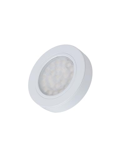 Oval LED Einbau oder Unterbauleuchte 12V 2W (weiß, warmweiß (3000K)) von ledomec