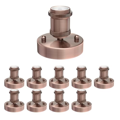 ledscom.de 10 Stück Deckenleuchte/Lampenfassung RETRA, bronze matt, 1x E27 max. 60W ledscom.de 10 Stück Deckenleuchte/Lampenfassung RETRA, bronze matt, 1x E27 max. 60W von ledscom.de