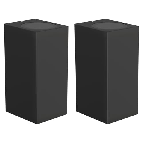 ledscom.de 2 Stück Wandleuchte ALSE Up- & Downlight für außen, schwarz, Aluminium, eckig, inkl. 2 Smart Home RGBW GU10 LED Lampen, je 473lm ledscom.de 2 Stück Wandleuchte ALSE Up- & Downlight für außen, schwarz, Aluminium, eckig, inkl. 2 Smart Home RGBW GU10 LED Lampen, je 473lm von ledscom.de