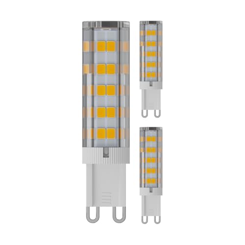 ledscom.de 3 Stück G9 LED Leuchtmittel, weiß (3800 K), 4,4 W, 596lm von ledscom.de