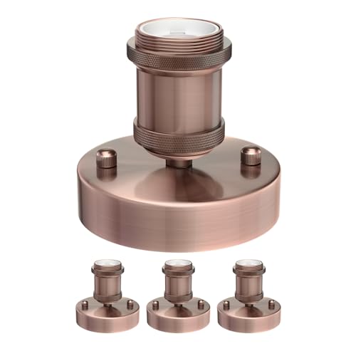 ledscom.de 4 Stück Deckenleuchte/Lampenfassung RETRA, bronze matt, 1x E27 max. 60W ledscom.de 4 Stück Deckenleuchte/Lampenfassung RETRA, bronze matt, 1x E27 max. 60W von ledscom.de