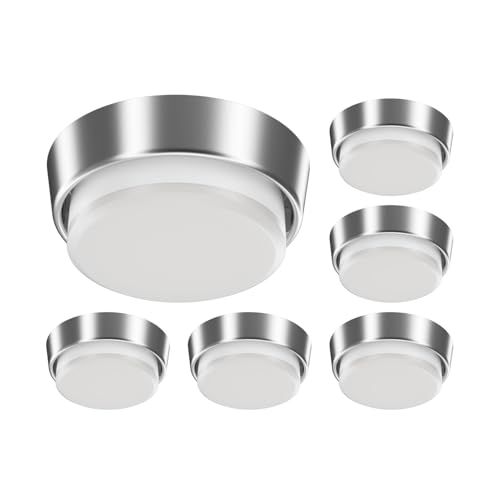 ledscom.de 6 Stück GX53 Lampen-Fassung INEL chrom glänzend rund 90mm Ø inkl. LED Lampe 10,063W 1038lm warm-weiß ledscom.de 6 Stück GX53 Lampen-Fassung INEL chrom glänzend rund 90mm Ø inkl. LED Lampe 10,063W 1038lm warm-weiß von ledscom.de