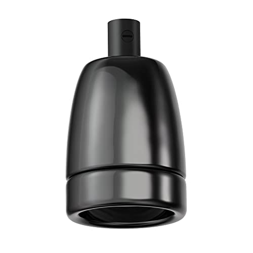 ledscom.de E27 Fassung, Porzellan, schwarz, 230V AC, max. 300W ledscom.de E27 Fassung, Porzellan, schwarz, 230V AC, max. 300W von ledscom.de