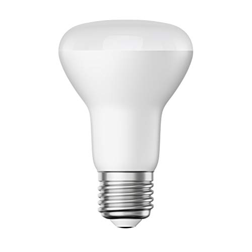 ledscom.de E27 LED Leuchtmittel, R63, warmweiß (2700 K), 8 W, 750lm, matt, LED, Glühbirne, E27 Sockel, Energie-Sparlampe, Kunststoff, Reflektor, Spot, Strahler, Spotlampe, Reflektorlampe von ledscom.de