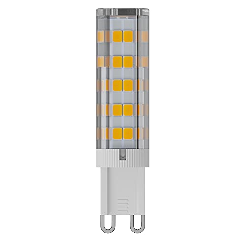 ledscom.de G9 LED Leuchtmittel, warmweiß (2800 K), 4,1 W, 501lm, Lampe, Strahler, G9 Fassung, Energiesparlampe, Spot, Halogenersatz, Lampenwechsel, 230V von ledscom.de