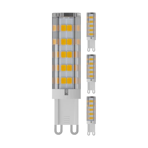 ledscom.de 4 Stück G9 LED Leuchtmittel, weiß (3800 K), 4,4 W, 596lm von ledscom.de