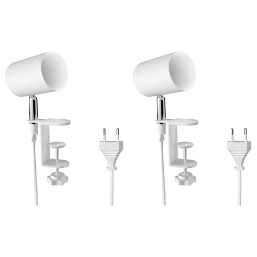 ledscom.de 2 Stück Klemmleuchte WAIKA, Schalter, weiß matt, 1x GU10 max. 15W ledscom.de 2 Stück Klemmleuchte WAIKA, Schalter, weiß matt, 1x GU10 max. 15W von ledscom.de