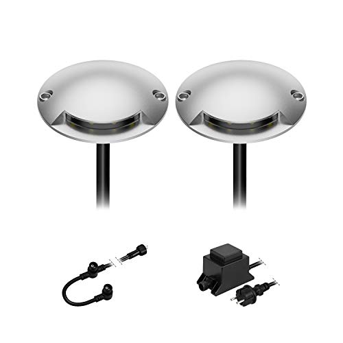 ledscom.de LED Boden-Aufbau-Leuchte Bunda, 1-flammig, für außen, befahrbar, kalt-weiß, 2er Set ledscom.de LED Boden-Aufbau-Leuchte Bunda, 1-flammig, für außen, befahrbar, kalt-weiß, 2er Set von ledscom.de