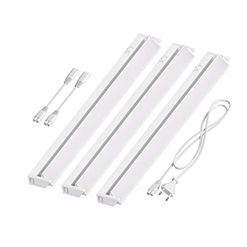 ledscom.de LED Unterbau-Leuchte LIWO 58cm, schwenkbar, je 979lm, warmweiß 3er Set von ledscom.de