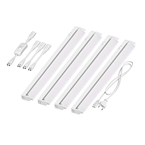 ledscom.de LED Unterbau-Leuchte LIWO 58cm, schwenkbar, mit Schalter, 38,2948W, je 1080lm, weiß, 4er Set ledscom.de LED Unterbau-Leuchte LIWO 58cm, schwenkbar, mit Schalter, 38,2948W, je 1080lm, weiß, 4er Set von ledscom.de