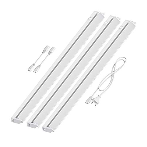 ledscom.de LED Unterbau-Leuchte LIWO 91cm, schwenkbar, je 1517lm, weiß 3er Set von ledscom.de