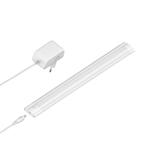 ledscom.de LED Unterbau-Leuchte SIRIS weiß matt mit Netzteil, flach, 30cm, 370lm, weiß ledscom.de LED Unterbau-Leuchte SIRIS weiß matt mit Netzteil, flach, 30cm, 370lm, weiß von ledscom.de