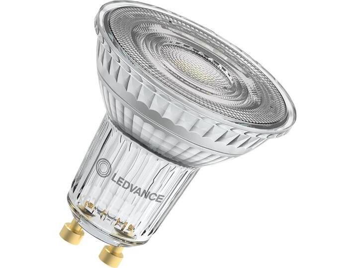 10x Ledvance, Leuchtmittel, LED PAR168036 DIM 7W 930 GU10 P (GU10, 7 W, 575 lm, 1 x, G) von ledvance