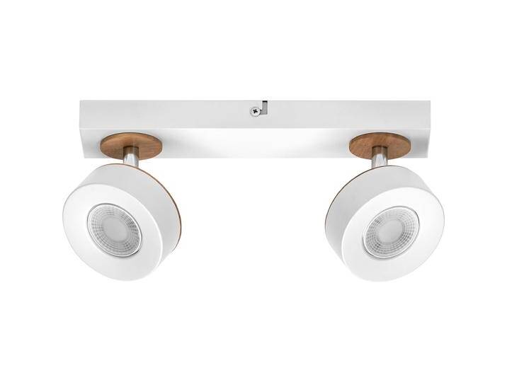 4x Ledvance, Wandleuchte + Deckenleuchte, DECOR SPOT PLUTO WHITE 2 Spot (615 lm) von ledvance