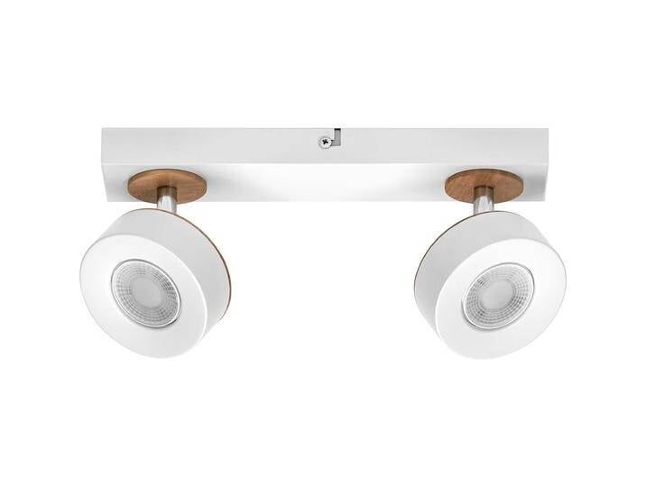 4x Ledvance, Wandleuchte + Deckenleuchte, DECOR SPOT PLUTO WHITE 2 Spot (615 lm) von ledvance