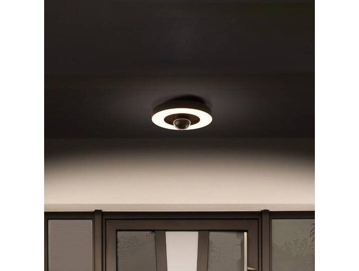 LEDVANCE SMART+ WiFi Circle Control LED-Außenleuchte, Kamera Camera, dimmbar, schwarz, Kunststoff, Modern, Smart Home Kamera von ledvance