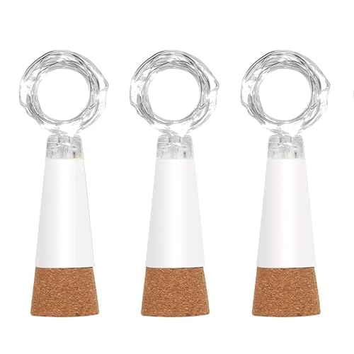 leegoal LED Kork Flaschenlichter, Wasserdicht Wiederaufladbare USB Lichterkette mit 20 LED, Ideal für DIY Party Weihnachten Dekoration leegoal LED Kork Flaschenlichter, Wasserdicht Wiederaufladbare USB Lichterkette mit 20 LED, Ideal für DIY Party Weihnachten Dekoration von leegoal