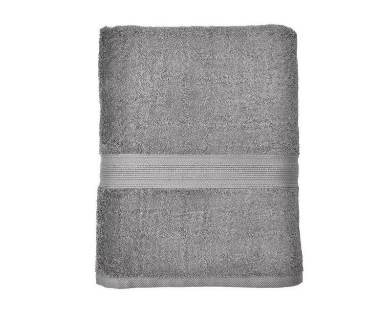 leevitex® Saunatuch Frottee XXL, (1-St), 80 x 200 cm, extra groß & saugfähig, Grau von leevitex®