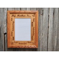 My Mother Is Bilderrahmen - 8x10 Rahmen Für 13x18 Foto Muttertagsgeschenk Mama von legacyimages