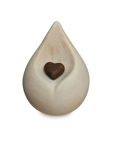 legendURN Biologisch abbaubare Urne 'Tropfen mit Herz' legendURN Biologisch abbaubare Urne 'Tropfen mit Herz' von legendURN