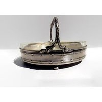 Serviteur Aperitif Metall Argenté 3 Fächer En Verre Serviteur Aperitif Metall Argenté 3 Fächer En Verre von legrenierdesobjets