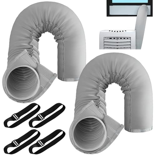 2pcs tragbare Wechselstromschläuche -Isolationshülse 59x21 -Zoll einstellbar und einfach zu installieren tragbare Wechselstromschlauchabdeckungen mit Touch -Verschlussleitungsrohr hellgrayportable Is 2pcs tragbare Wechselstromschläuche -Isolationshülse 59x21 -Zoll einstellbar und einfach zu installieren tragbare Wechselstromschlauchabdeckungen mit Touch -Verschlussleitungsrohr hellgrayportable Is von legtovt