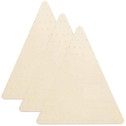 Kranzbretter 3pcs 12 x 14 Holz dreieckiger Kranzrahmen mit Löchern dekorative DIY -Kunsthandwerksform für Halloween & Weihnachten, Zuhause, Tür und Wanddekoration Kranzbretter 3pcs 12 x 14 Holz dreieckiger Kranzrahmen mit Löchern dekorative DIY -Kunsthandwerksform für Halloween & Weihnachten, Zuhause, Tür und Wanddekoration von legtovt