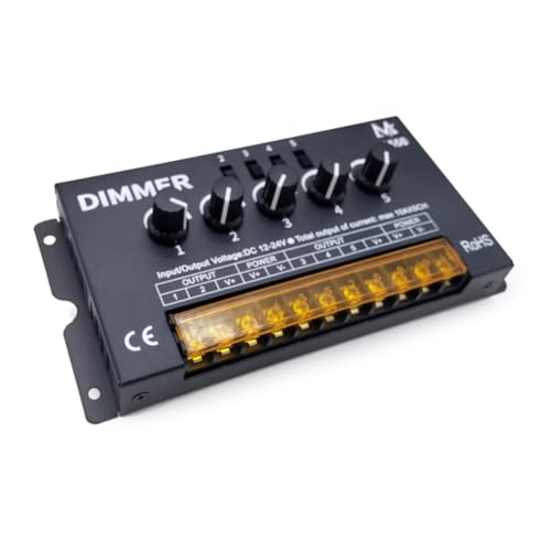 lehua RGBW RGBWW LED-Dimmer-Controller DC5-24V D550 10A X 5CH für 5050 RGBW RGBWW LED-Lichtstreifen lehua RGBW RGBWW LED-Dimmer-Controller DC5-24V D550 10A X 5CH für 5050 RGBW RGBWW LED-Lichtstreifen von lehua