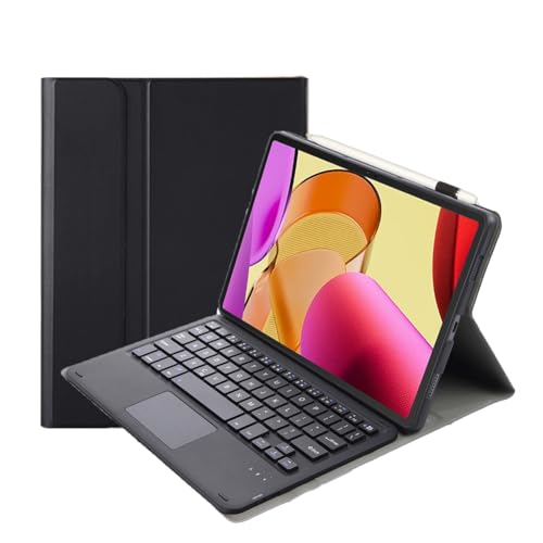 leleyo Tablet Tastatur Trackpad Hülle für Amazon Fire Max 11 11 Zoll Smart Cover Magnetisch mit Abnehmbar Wireless Bluetooth Tastatur Touchpad für Fire Max 11, Schwarz leleyo Tablet Tastatur Trackpad Hülle für Amazon Fire Max 11 11 Zoll Smart Cover Magnetisch mit Abnehmbar Wireless Bluetooth Tastatur Touchpad für Fire Max 11, Schwarz von leleyo