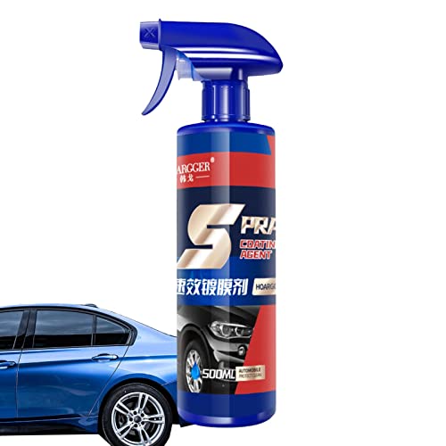 Autopolitur-Spray | Auto-Schildbeschichtung mit hohem Schutz - 500 g wasserloses Autowasch-Keramik-Spray-Beschichtungs-schnelles Auto-Beschichtungs-Spray für Autos, Motorrad Lembrd von lembrd