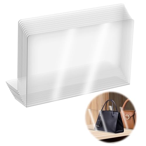 Regaltrenner Regalteiler Schränke Trennwand Regal - Pvc Schallwand Transparenter Spielzeugblocker Möbel Bücherregal Regalsystem Ohne Bohren Stopper für Aus Holz Schließfächer Kleiderschränke von lemgyiamz